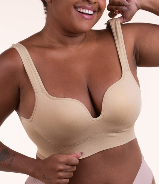 Corpiño Efecto Push Up – Levanta el busto sin aros que incomodan